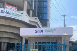 A photo of the SHA Kenya Offices as used in an article on how to register for SHA or SHIF online